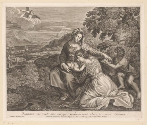 Holy Family with Saint Catherine
