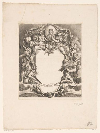 Design for an Ornament in Memory of Pierre Seguier