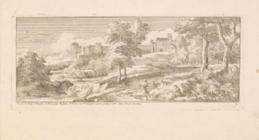 River Landscape with Musician and Dancer