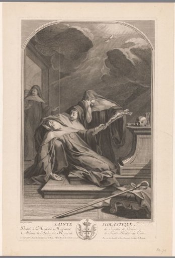 Death of St. Scholastica