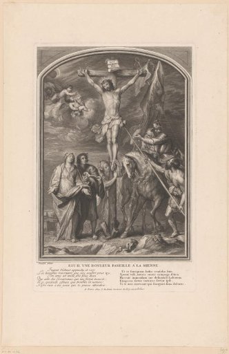 Crucifixion of Christ with the lance thrust