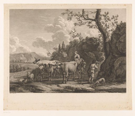 Resting travellers at a spring
