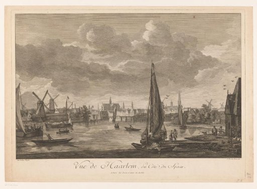 View of Haarlem from the Spaarne