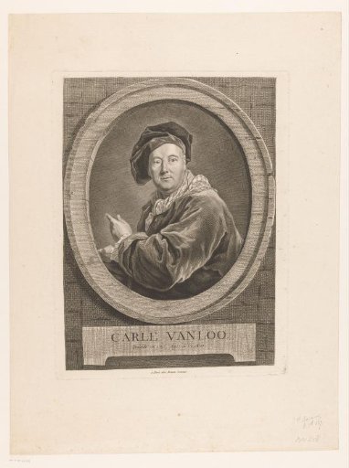 Portrait of Carle van Loo