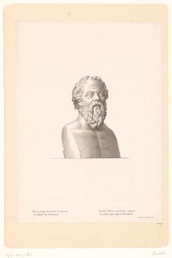 Antique Bust of Socrates