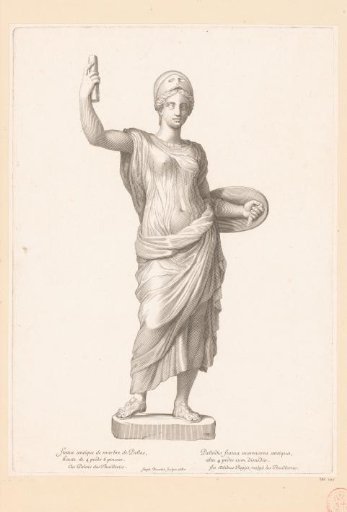 Antique Statue of Pallas Athena