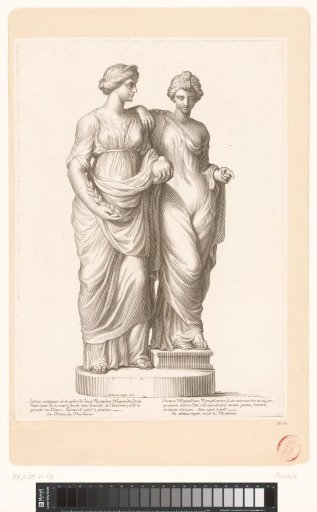 Antique Statue of Two Hesperides