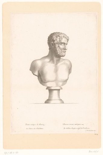Antique Bust of a Bearded Man