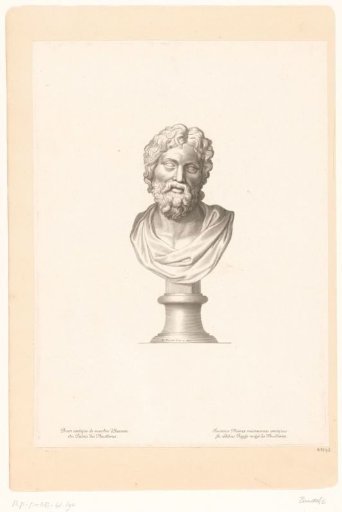 Antique Bust of Isocrates