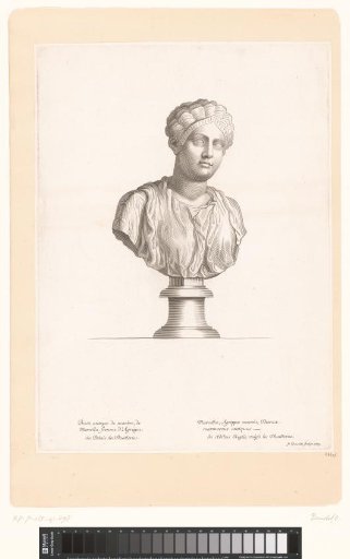 Antique Bust of Claudia Marcella Maior