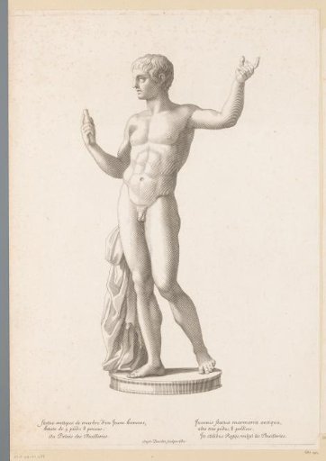 Antique Statue of a Young Man