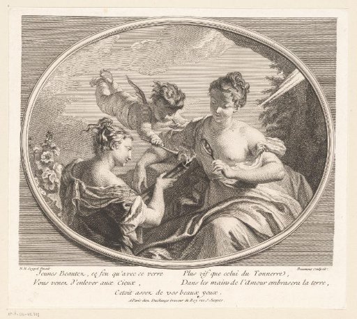 Allegorical representation of the origin of fire