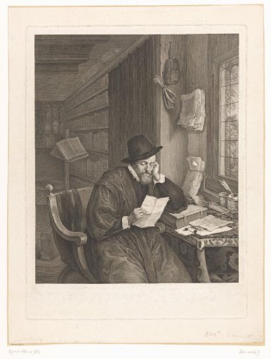 Reading Mayor in his Study