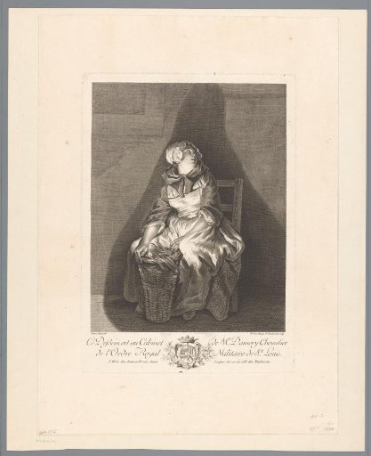 Maid with a basket