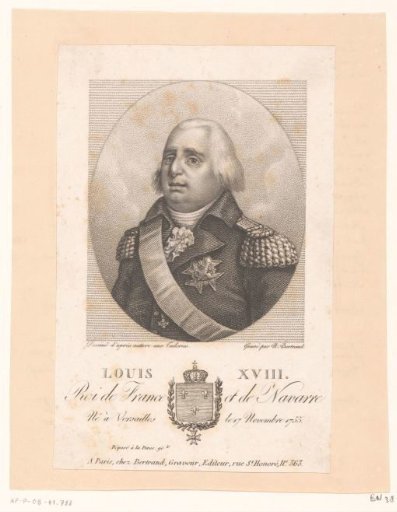 Portrait of Louis XVIII
