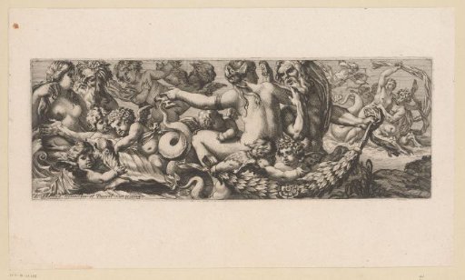 Triumph of Galatea with Nereids, Satyrs and Putti
