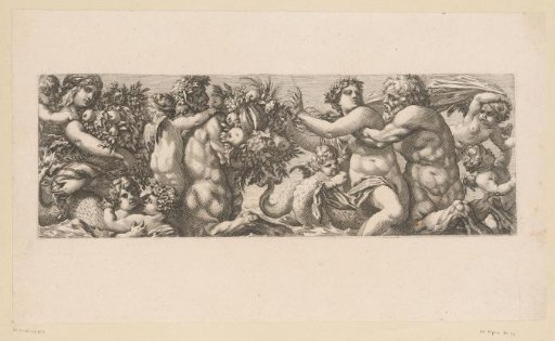 Bacchus with Satyrs and Nereids in the Water