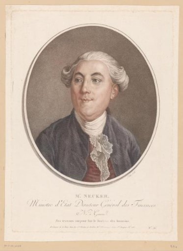 Portrait of Jacques Necker