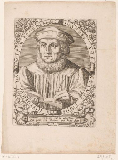 Portrait of Johannes Aventinus