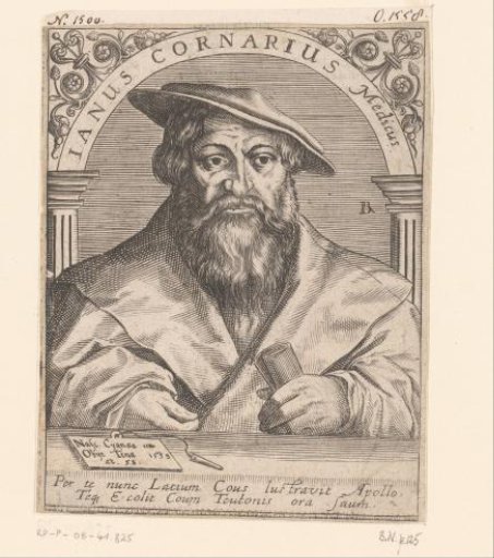 Portrait of Janus Cornarius