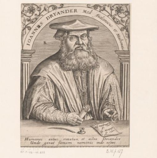 Portrait of Johann Dryander