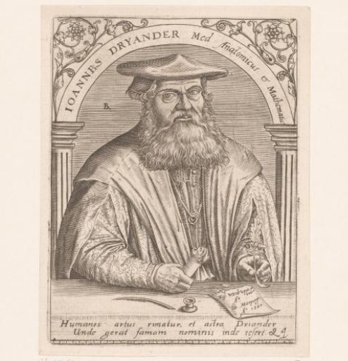 Portrait of Johann Dryander