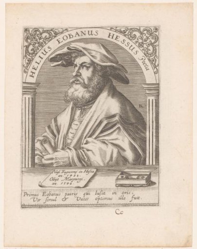Portrait of Helius Eobanus Hessus