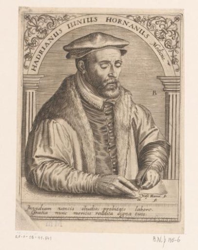 Portrait of Hadrianus Junius