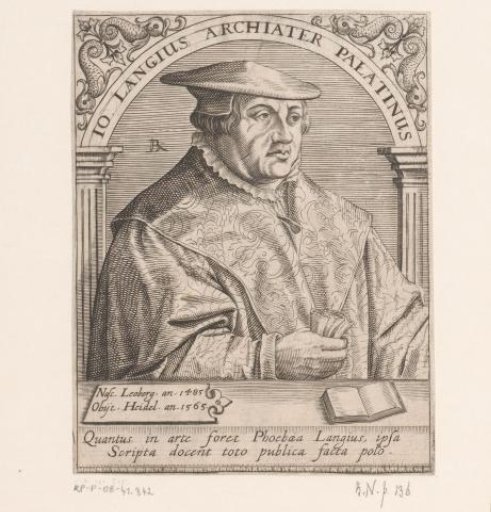 Portrait of Johannes Lange