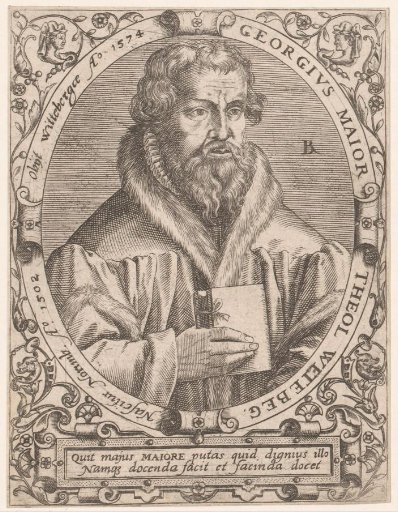 Portrait of Georg Major