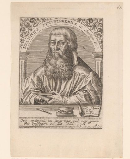 Portrait of Johann Pfeffinger