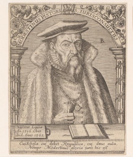 Portrait of Modestinus Pistoris