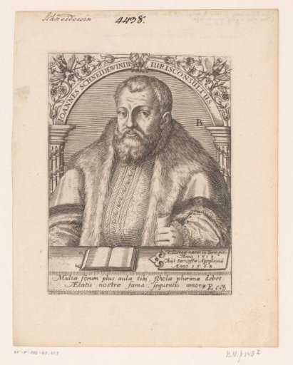 Portrait of Johann Schneidewein