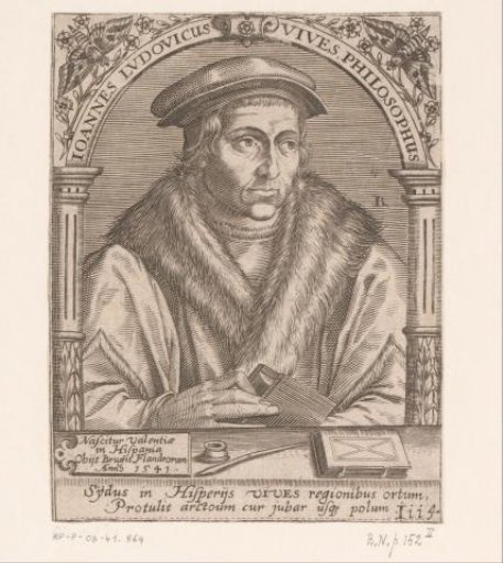 Portrait of Juan Luis Vives