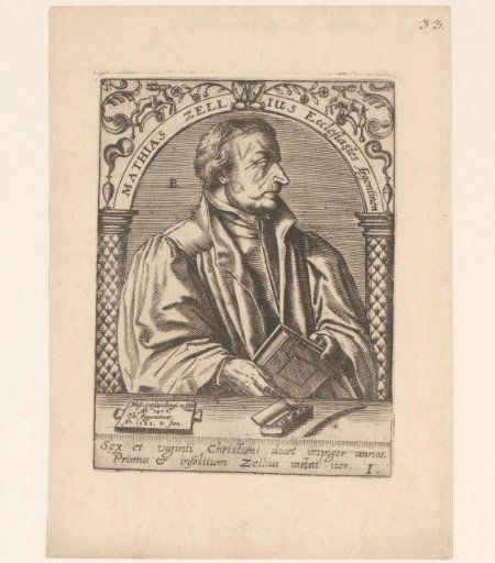 Portrait of Matthäus Zell