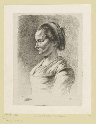 Portrait of nursemaid Joséphine