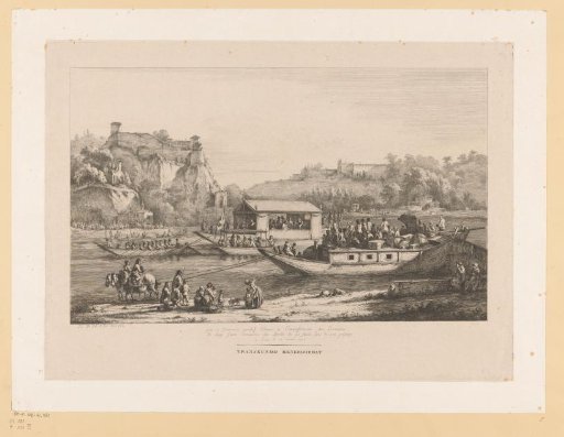 Journey of Pius VII on the Saône