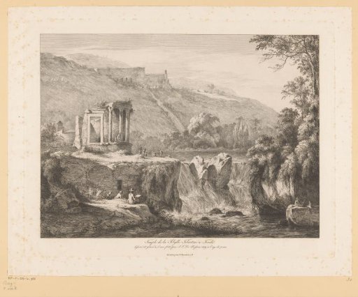 View of the Temple of Vesta