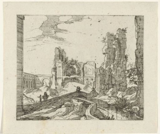 Landscape with Gate and Ruin