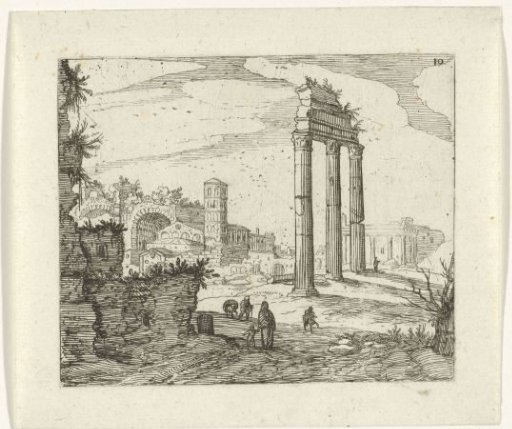Temple of Castor and Pollux and the Basilica of Constantine