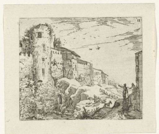 Landscape with Roman Ruin