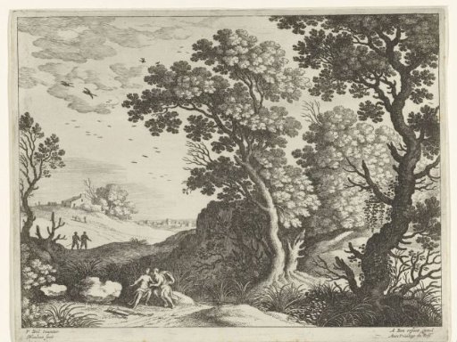Landscape with Diana and a nymph