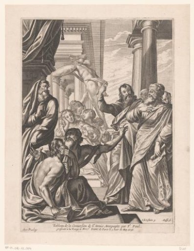 Paul converts Dionysius the Areopagite