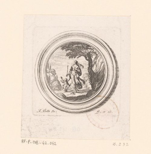 Venus and Cupid in a Landscape
