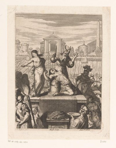 Execution of Ariane and Melinte, who is recognized by his father