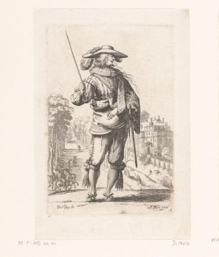 French nobleman, member of the Order of the Holy Spirit, dressed in the fashion of ca. 1630