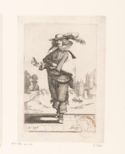 Widower, dressed in the French fashion of ca. 1630