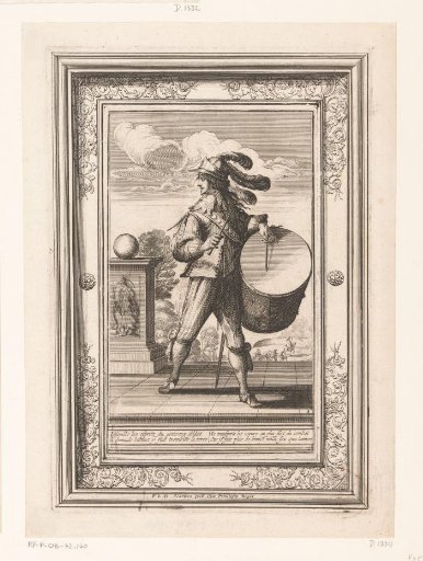 Drummer of the French Royal Guard, c. 1630