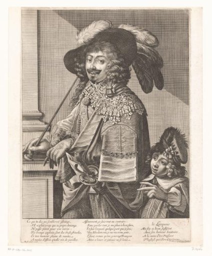 Frenchman with a footman