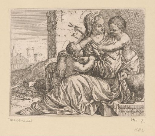 Mary with Child and John the Baptist